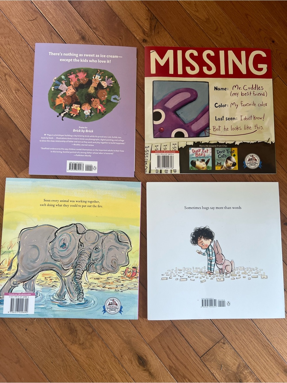 Set of 4 Children’s Picture Books - Colorful Covers NEW - Picture 2 of 6